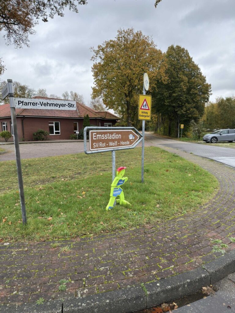 Ausbau des Radweges an der Pfarrer-Vehmeyer-Straße