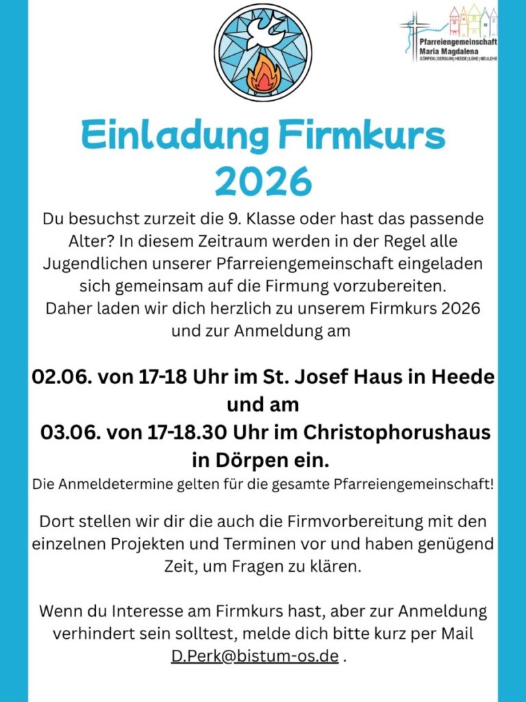 Firmung 2026