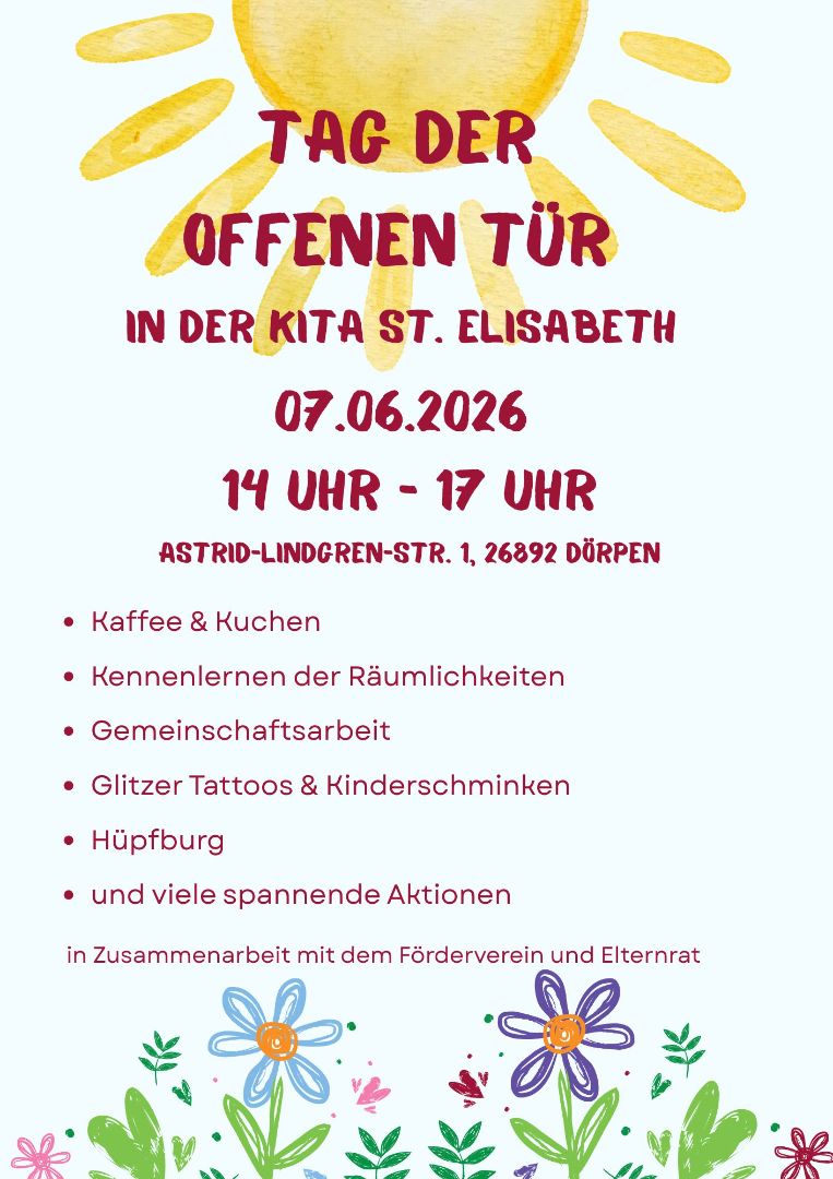 Tag der offenen Tür in der KiTa St. Elisabeth Dörpen