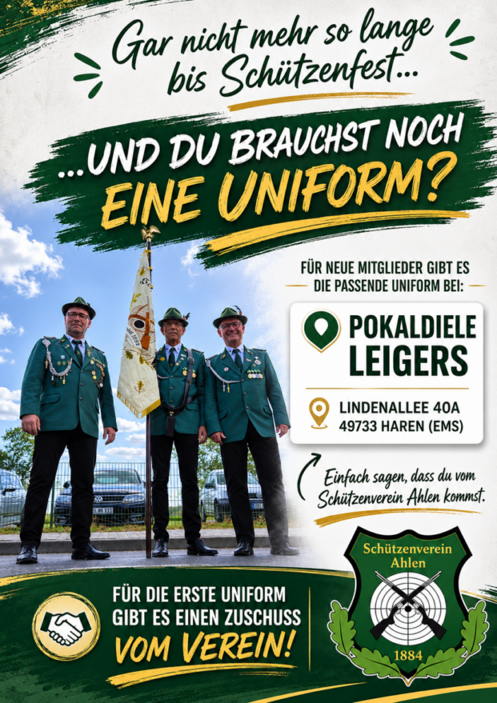 Falls jemand noch eine Uniform braucht