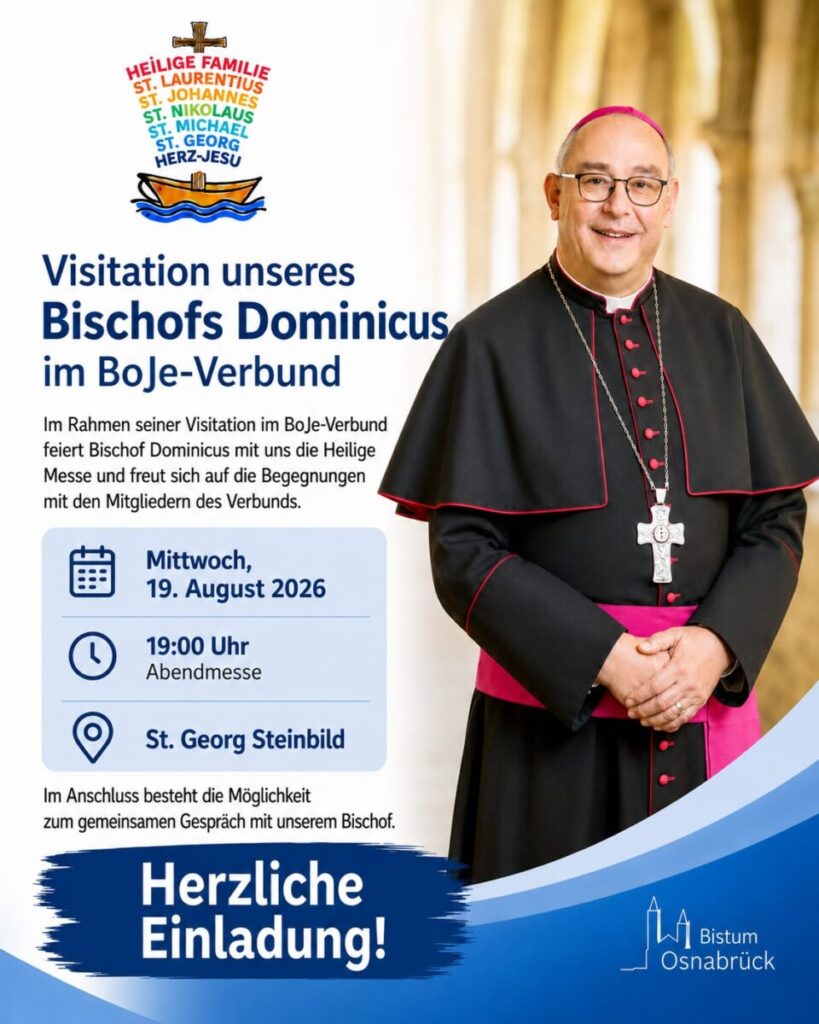 Visitation unseres Bischofs Dominicus im BoJe-Verbund