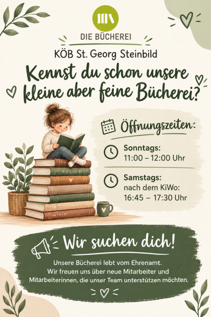 Kennt ihr schon unsere Bücherei?