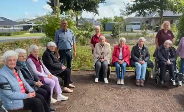 Tagespflege Walchum besucht den Heimatverein