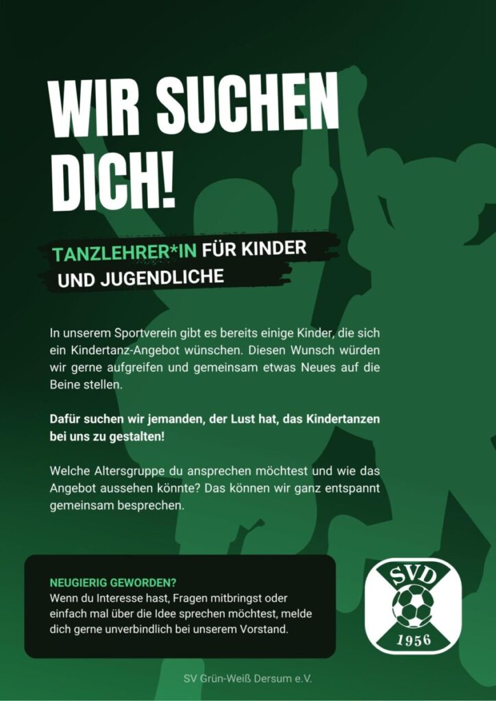 Wir suchen Dich!
